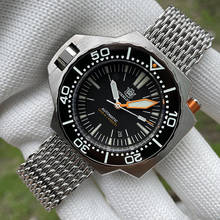 STEELDIVE 1969 Ploprof Diver Watch Mens Mechanical Automatic NH35 SD1969 BGW9 Luminous 1200M Waterproof Watches Man 2022 - buy cheap