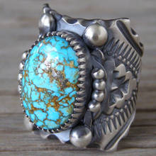 Винтажное кольцо на палец с зеленым камнем в стиле панк для мужчин, богемное этническое Резьбовое кольцо античного серебряного цвета, ювелирные изделия, женские кольца, подарки для вечеринок 2024 - купить недорого