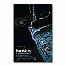 Childs Play Horror Movie 2019 Chucky 2 Wall Sticker Silk Poster Art Light Canvas Home Decoration 2024 - buy cheap