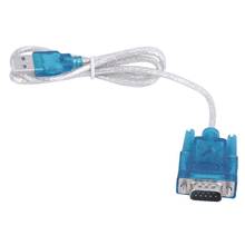 Cable convertidor adaptador USB 2,0 a serie RS232 CH340 de 9 pines para Windows 98/para SE/para ME/2000/para XP/para Vista/7/8 2024 - compra barato