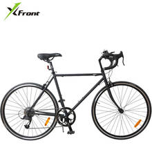 Road Bike Alloy Steel Frame Dual Brake Handle Racing Bicycle 650/700CC 8/9/10 Speed Light Weight Bicycle 2024 - buy cheap