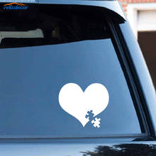 Black/Silver Awareness Heart Funny Car Sticker Decals Motorcycle Stickers Car Styling  Vinyl  C451 2024 - buy cheap