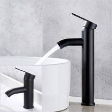 Single Handle Bathroom Basin Faucets Cold/Hot Mixer Basin Sink Tap Black Water Kitchen Faucet Bathroom Accessories 2024 - buy cheap