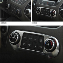 Cubiertas cromadas ABS para coche, pegatina para Panel de Control de la consola central, accesorios interiores para Hyundai IX35 2010-2015 2024 - compra barato