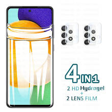 Hydrogel Soft Film Anti-Fingerprint for Samsung Galaxy A52 5G Screen Protector Safety Protective A 52 A526 Camera Lens Glass 2024 - buy cheap