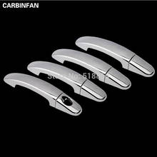 FIT FOR 2013 2014 FORD ESCAPE KUGA CHROME DOOR HANDLE CATCH COVER TRIM MOLDING ACCESSORIES 8PCS/SET 2024 - buy cheap