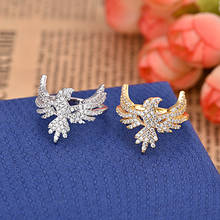 Fashion Jewelry Eagle Rings For Women Luxury Gold Color Cz Stone Party Punk Zirconia Ring Bijoux Zk30 2024 - buy cheap