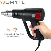 2000W Industrial Electric LCD Hot Air Gun Stepless Thermoregulator Heat Gun Plastic Torch Car Hair Dryer Tools EU/US 2024 - buy cheap