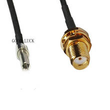 100pcs RF Coaxial cable SMA female to TS9 male Straight Connector RG174 Pigtail Cable 10/15/20/30CM 2024 - buy cheap