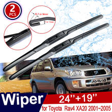for Toyota Rav4 XA20 Rav 4 20 2001~2005 Car Wiper Blade Front Windshield Windscreen Wipers Car Accessories 2002 2003 2004 2024 - buy cheap