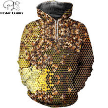 PLstar Cosmos Fashion Men hoodies insect Bee 3D Print Hoodie Unisex Casual streetwear hoody Sweatshirt sudadera hombre 2024 - buy cheap