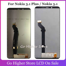 For Nokia 3.1 / Nokia 3.1 Plus  LCD Display Touch Screen Digitizer Assembly Replacement  TA-1118  TA-1104 TA-1125 Repair Part 2024 - buy cheap