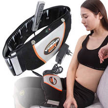 Cinturón eléctrico para adelgazar para hombre y mujer, masajeador de piernas, cintura y pies, cinturón adelgazante, modelado vibratorio con calor para la espalda 2024 - compra barato