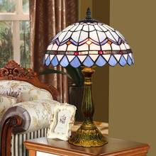 WOERFU 30CM Tiffany Table Lamp European Bedroom Bedside Light E27 Retro Decorative Table Lamps 2024 - buy cheap