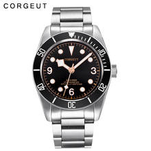 Corgeut 41mm Mechanical Mens Watch Miyota Movement luminous sapphire glass Automatic Sport Swim Clock Luxury Wristwatch Men 2024 - buy cheap