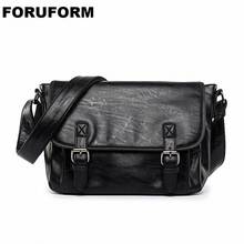 Fashion Men's Handbag Male PU Leather Messenger Bags for Man Casual Business Vintage Crossbody Travel Bag 2024 - buy cheap