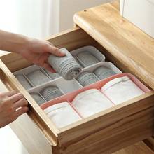 Closet Wardrobes Drawer Organizer Separated Underwear Plastic Storage Box Socks Box Scarves Ties Holder Sundries Storage Basket 2024 - buy cheap