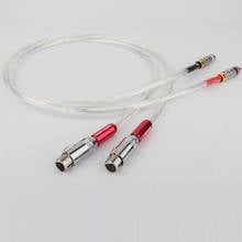 Hi-End Odin Silver Plated RCA TO XLR Plug Audio cable hifi interconnect Cable 2024 - buy cheap