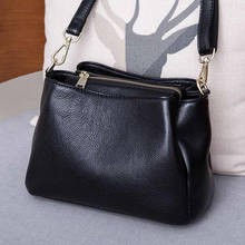 Genuine Leather Fashion Small Crossbody Bags For Women Shoulder Bag Luxury Handbag Women Bags Designer Female Purse Tote Bag 2024 - buy cheap