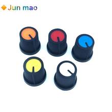 10pcs 5color each 2pcs AG3 Micro Switch Cap WH148 Plastic Knob Plum Handle 15X17mm Handle 6MM Potentiometer Power Amplifier Caps 2024 - buy cheap