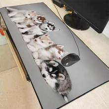 XGZ Cute Dog Mouse Pad Gaming Mouse Pad Large RGB Computer Mause Pad Gamer Keyboard Mause Carpet Desk Mat PC Game Mouse Pad 2024 - buy cheap