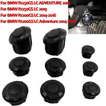 Motorcycle Frame Hole Caps Cover Plug Kit Decor Protection For BMW R1200GS R 1200 GS LC Adventure 2014-2018 R1250GS ADV 2019 2024 - buy cheap