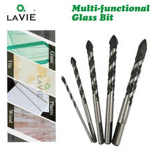 2PCS or 3PCS Multifunctional Glass Bit Twist Spade Drill Triangle Bits For Ceramic Tile Concrete Glass Marble 3mm to 12mm 2024 - buy cheap