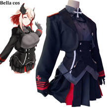 Disfraz personalizado de Azur Lane para mujer, traje de KMS Roon, uniforme disfraces de Halloween, ropa de Anime 2024 - compra barato