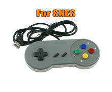 Almohadillas de juego para Nintendo SNES, para Windows, PC, MAC, Control de ordenador, mando con cable USB, Joystick de juego 2024 - compra barato