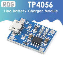 Placa de carregador de bateria lipo tp4056 1a, 100 peças, módulo de carregamento de bateria de lítio, micro porta diy, entrada usb, recém-chegado 2024 - compre barato