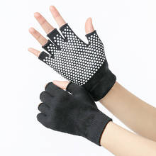 Yoga Gloves Women Men Gym Fitness Non Slip Training Workout Bodybuilding Pilates Sports Half Finger Hand Protector 2024 - buy cheap