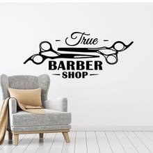 Drop Shipping Barber tools Home Decor Wall Stickers For Baby Kids Rooms Decor Wall Decoration Murals 2024 - buy cheap