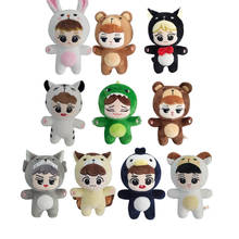 Bonecas de pelúcia macias coreanas, brinquedos de animais de pelúcia, desenhos animados, bonecas feitas à mão, pp, algodão macio, presentes de fã, brinquedo 2024 - compre barato