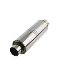 JZZ Exhaust Silencer Pipes Spiral inner pipe for 2.5/2 inch exhaust resonator 2024 - buy cheap