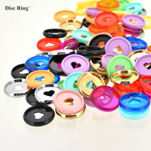 Anillos de plástico para planificador de discos, anillas para encuadernación con agujeros en forma de seta, de 28mm, 100 unidades 2024 - compra barato