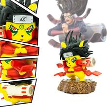 Pokemon Pikachu Action Figure Cosplay Senju Hashirama Model Anime Statues Toys Doll Birthday Gifts 2024 - buy cheap