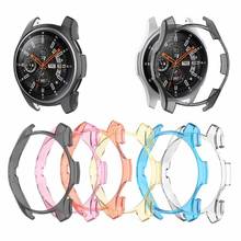 Funda protectora transparente para reloj inteligente Samsung Galaxy, carcasa protectora de marco para reloj inteligente Gear S3 Frontier de 46mm 2024 - compra barato