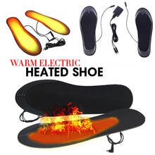 Electric Heated Shoe Insole Outdoor Work Heater USB Warm Foot Winter Warmer Pads Thermal Foot Care Product Tools 2024 - buy cheap
