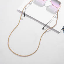 New Design Gold Color Sunglasses Chain for Women Reading Eyeglass Long Beads Chain Cord Holder Rope Handmade Neck Strap Lanyard 2024 - buy cheap