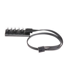 Cooler Fan PC CPU Power 1 Female To 5 Male 4 Pin Socket Fan Hub Splitter Cable 2024 - buy cheap