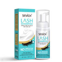 50ml Eyelash Extensions Brush Cleaning Foam Shampoo Kit Eye Lash Glue Cleaner No Stimulation Pump Design Makeup Clean for Women 2024 - buy cheap