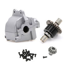 Universal Front Rear Differential Gear Metal Gearbox for WLTOYS 144001 1:14 RC Car Upgrade Parts 2024 - buy cheap