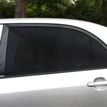 Parasol para ventana de coche, cortina de protección UV para lateral delantero y trasero, mosquitera para exteriores, piezas de reparación antiresistencia 2024 - compra barato