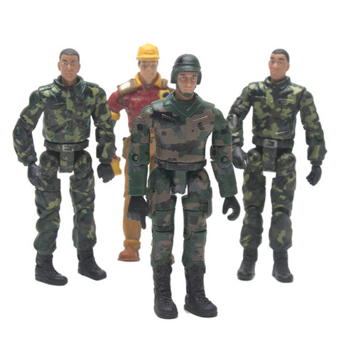 4Pcs WPL Toys Model Action Figure RC Car Parts Kids Simulate Doll Soldier Hobby
