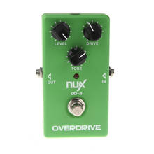 NUX OD-3 Overdrive Guitar Electric Effect Pedal True Bypass 3 Adjustable Knobs Aluminum Housing Pedal Guitar Accessories 2024 - buy cheap