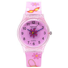 Mini relógio feminino listrado, fashion, rosa, flores, resistente à água, de quartzo, para mulheres, relógio de pulso, imperdível 2024 - compre barato