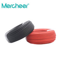 16/14/12/10/8/6/4 AWG Solar Cable Wire Red & Black Tinned Copper Double Sheathed Wire for Solar Photovoltaic System TUV Approval 2024 - buy cheap