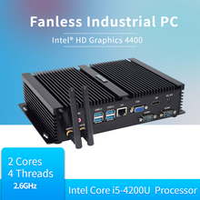 I7 pc Hystou Intel Core i7 4500U Mini PC viento 10 PC Industrial i5 4200U i3 5005U sin ventilador computadora i5 7200U 2024 - compra barato