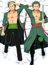 2020-March Update Anime Dakimakura ONE PIECE Roronoa Zoro Trafalgar Law Hugging Body Pillowcase Dakimakura Pillow Cover Case 2024 - buy cheap