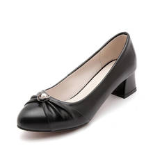 Zapatos de tacón alto de gran tamaño para mujer, calzado puntiagudo de tacón alto, 12, 13, 14, 15 y 16 2024 - compra barato